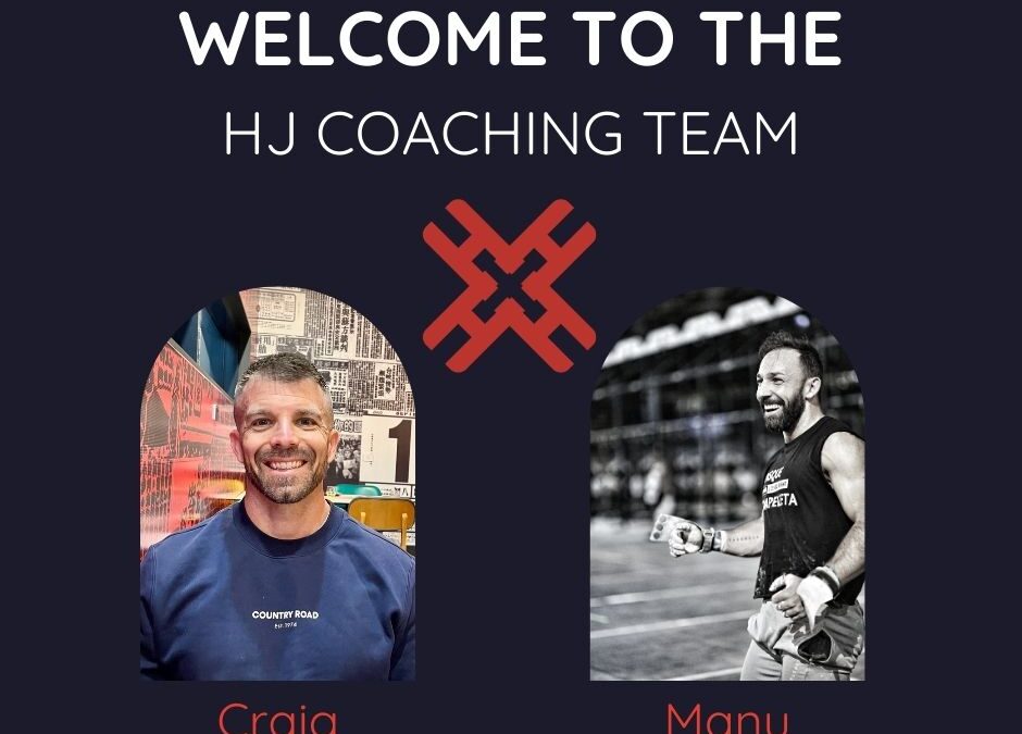 Coaching Announcement – Craig & Manu!